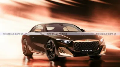 Найновіший Batur від Bentley - розкіш з використанням рожевого золота