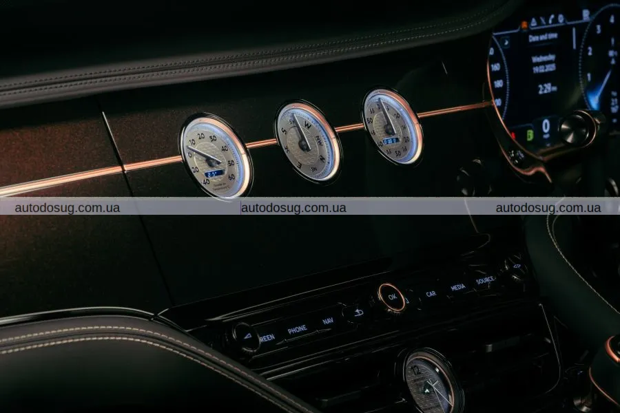 Найновіший Batur від Bentley - розкіш з використанням рожевого золота