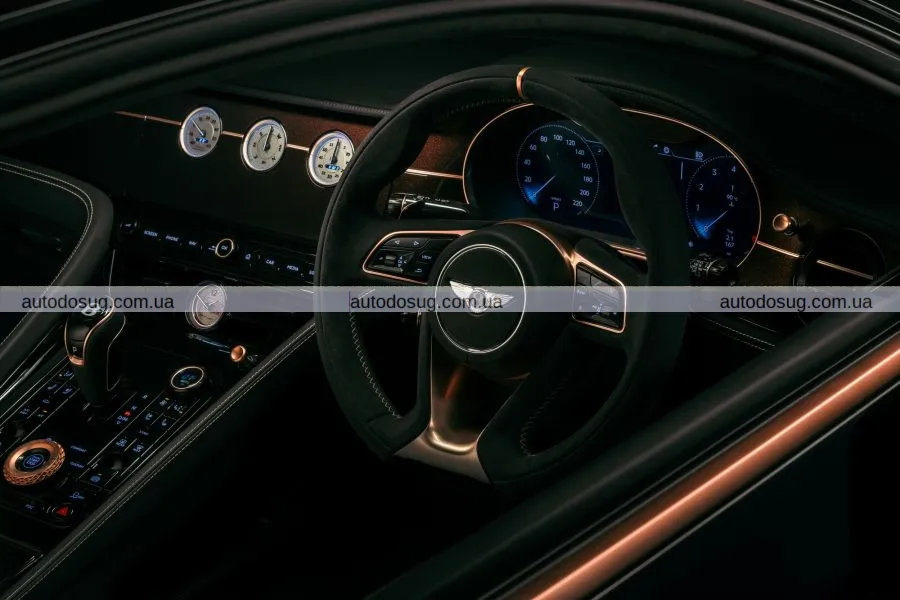 Найновіший Batur від Bentley - розкіш з використанням рожевого золота