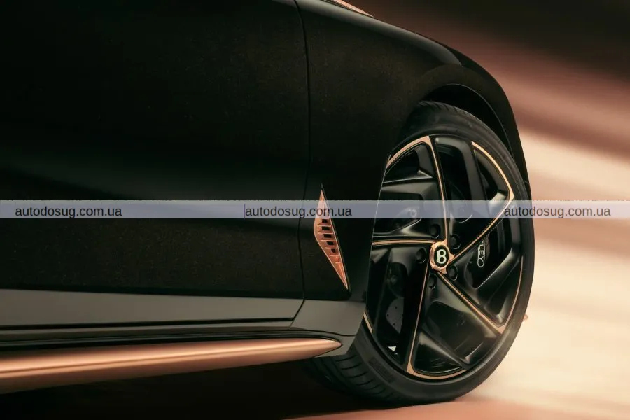 Найновіший Batur від Bentley - розкіш з використанням рожевого золота