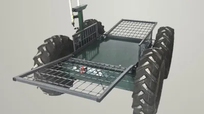 Наземний роботизований комплекс Гімлі: підвозить боєприпаси, евакуює поранених