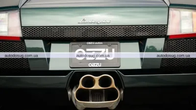 Незвичний вихлоп Lamborghini Murciélago з шестиступеневою коробкою вражає