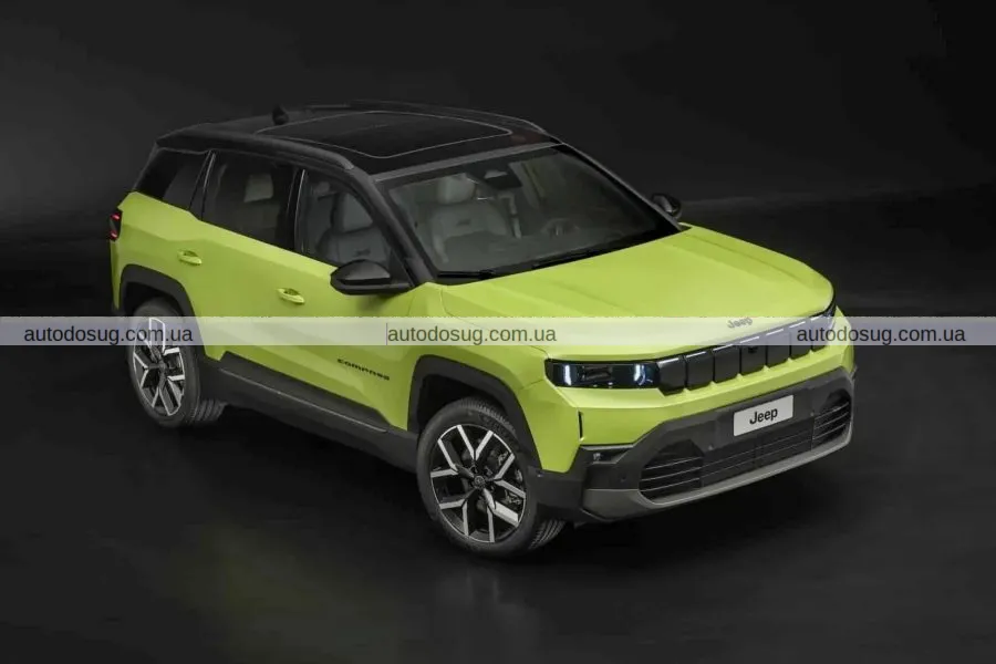 Новий Jeep Compass з’явився раніше офіційного дебюту