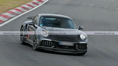 Новий Porsche 911 Turbo S 2026 помітили без камуфляжу: очікується майже 700 к.с.
