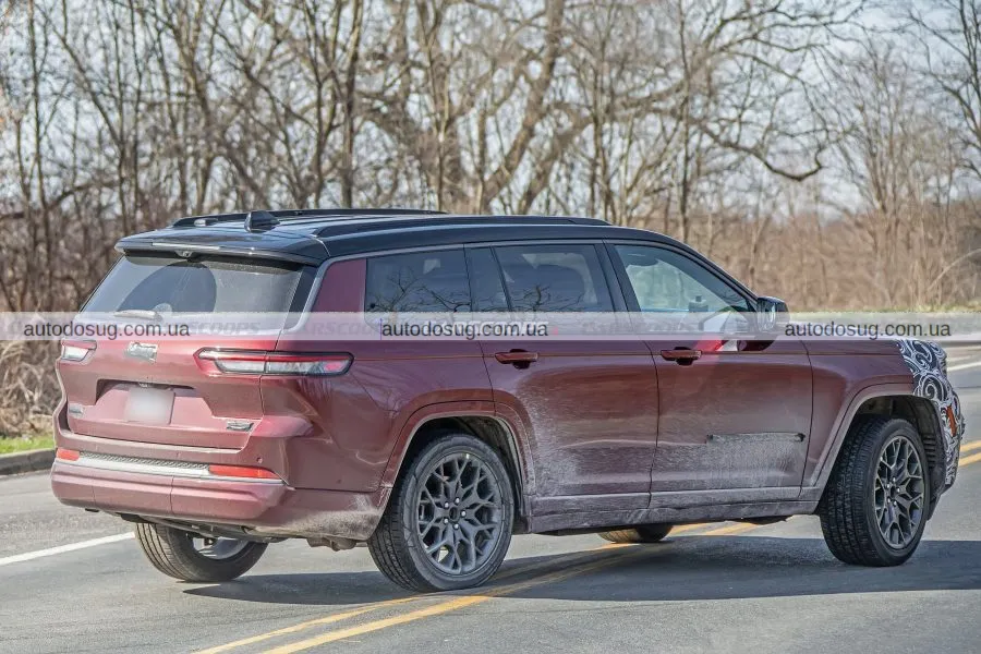 Оновлений Jeep Grand Cherokee 2026 демонструє еволюцію стилю та технологій