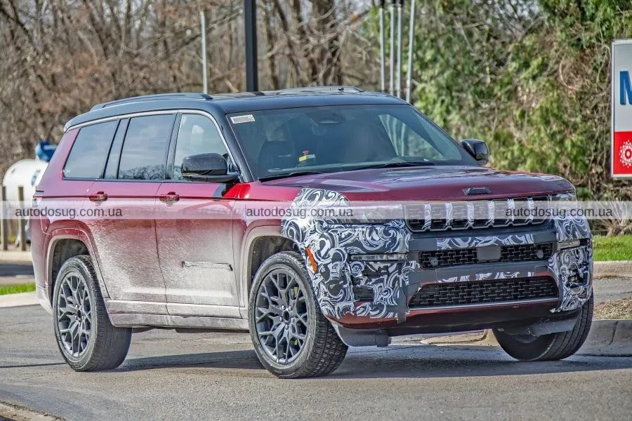 Оновлений Jeep Grand Cherokee 2026 демонструє еволюцію стилю та технологій