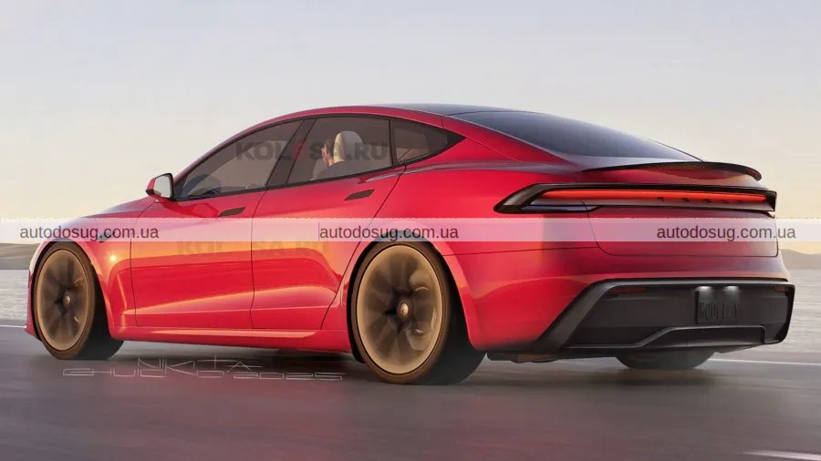 Оновлений Tesla Model S 2026: чого очікувати від фейсліфту