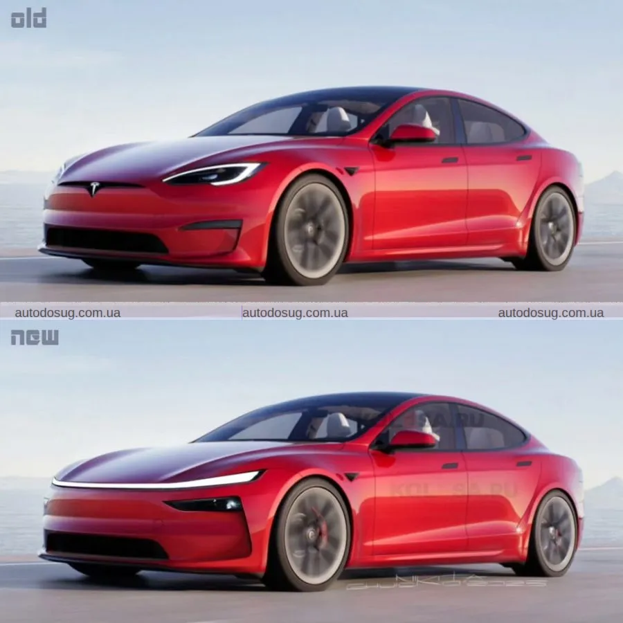 Оновлений Tesla Model S 2026: чого очікувати від фейсліфту