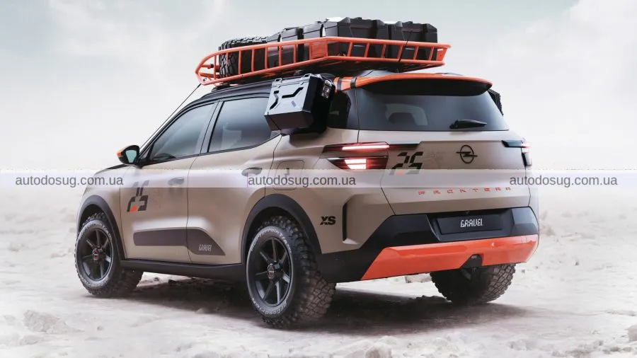 Opel презентує Frontera Gravel електричний SUV для пригод на бездоріжжі