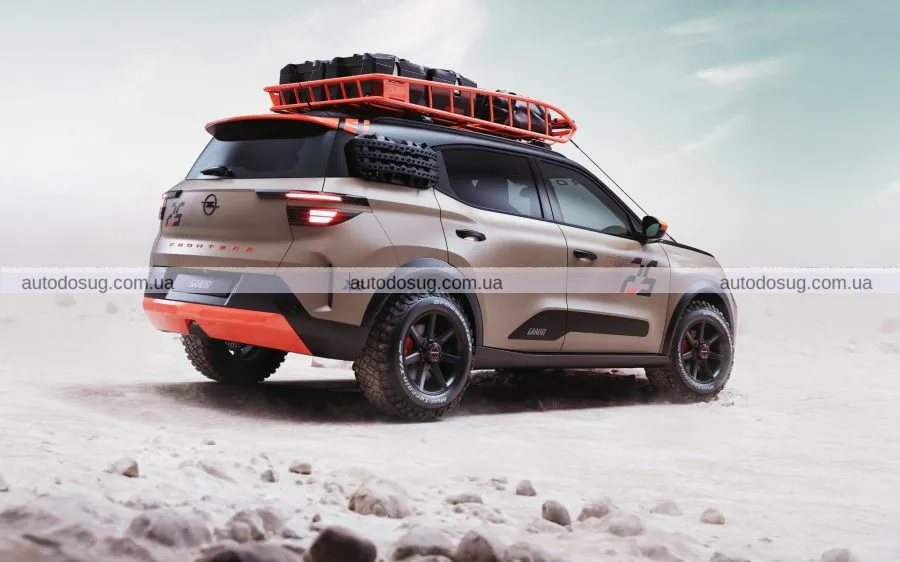Opel презентує Frontera Gravel електричний SUV для пригод на бездоріжжі