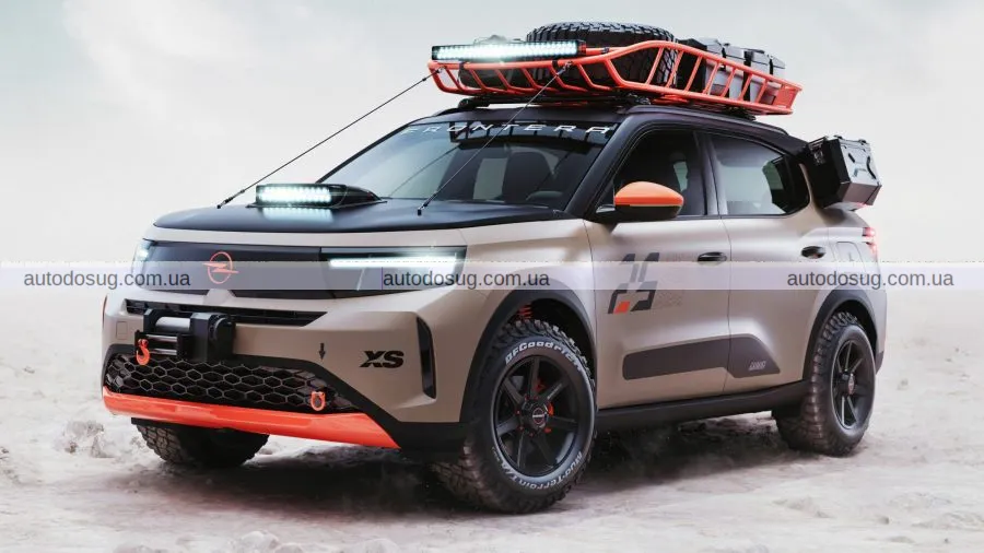 Opel презентує Frontera Gravel електричний SUV для пригод на бездоріжжі