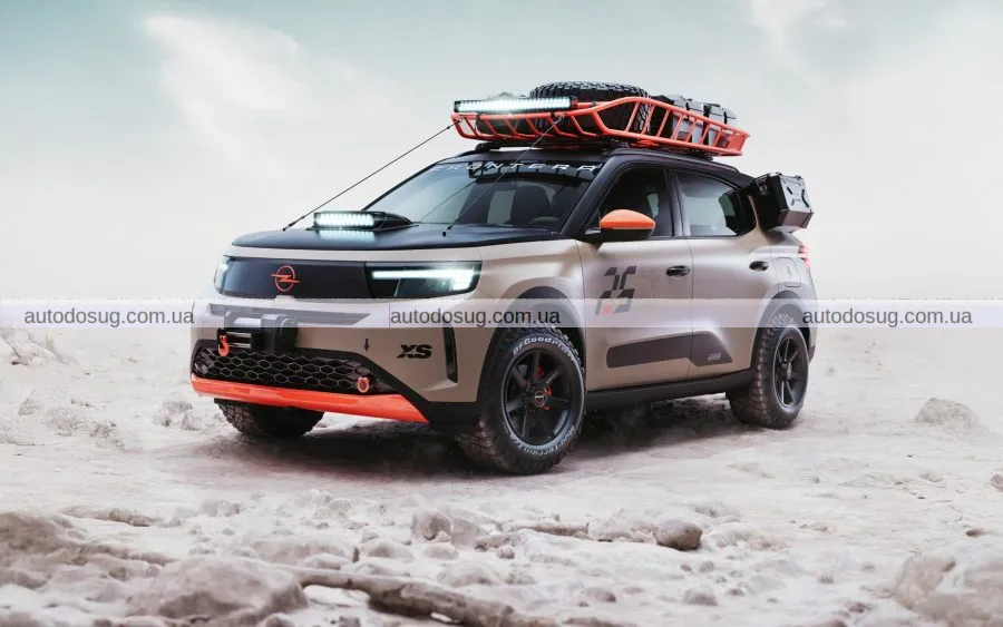Opel презентує Frontera Gravel електричний SUV для пригод на бездоріжжі