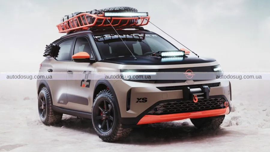 Opel презентує Frontera Gravel електричний SUV для пригод на бездоріжжі