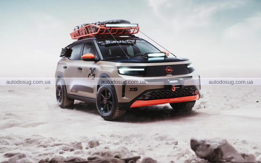Opel презентує Frontera Gravel електричний SUV для пригод на бездоріжжі
