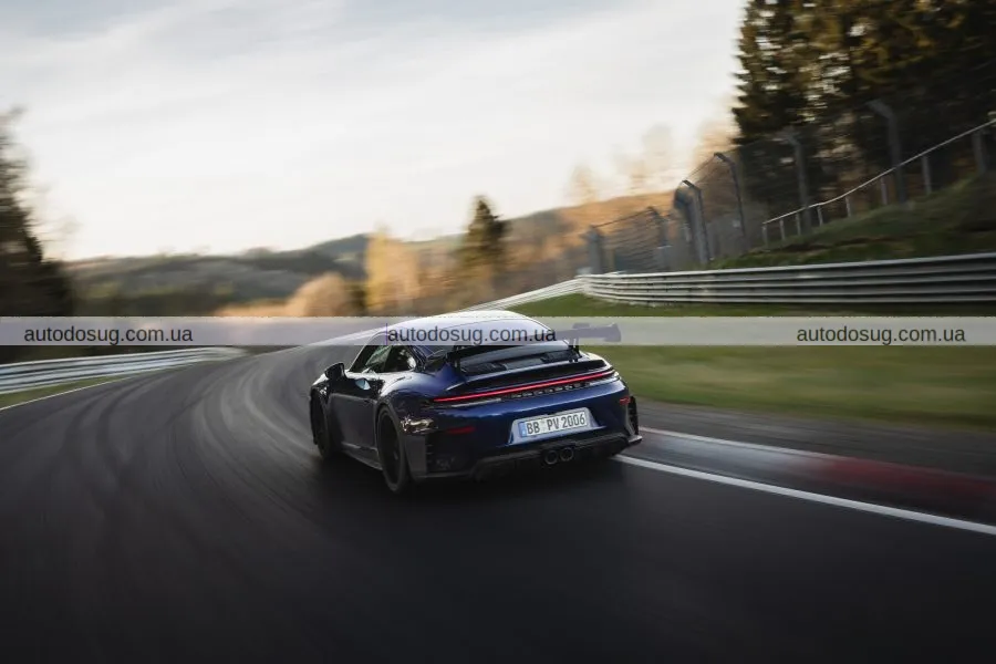 Porsche 911 GT3 2025 встановлює рекорд Нюрбургринга серед авто з «механікою»