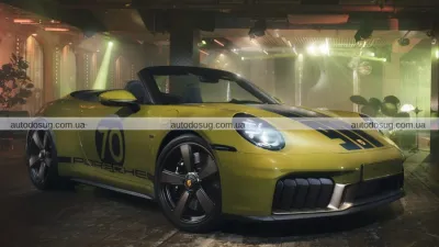 Porsche представив лімітований 911 Spirit 70 Cabriolet в дусі 70-х