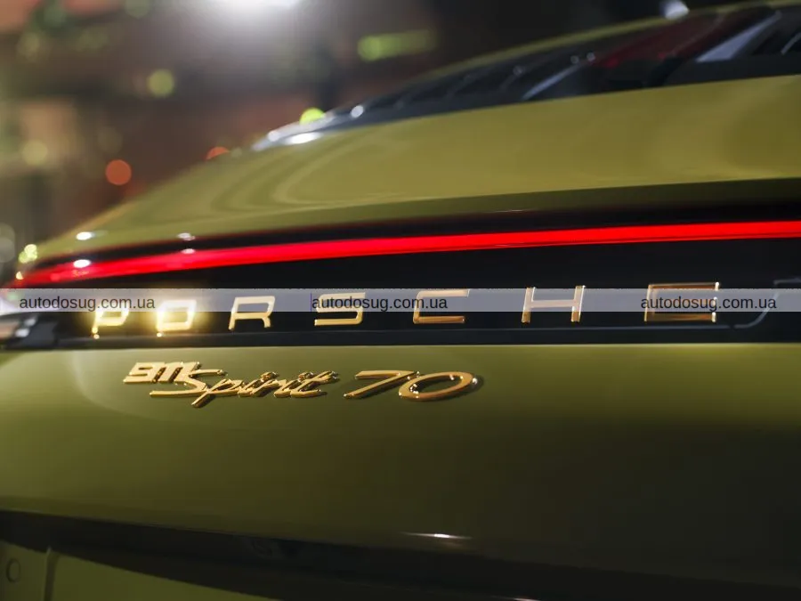 Porsche представив лімітований 911 Spirit 70 Cabriolet в дусі 70-х