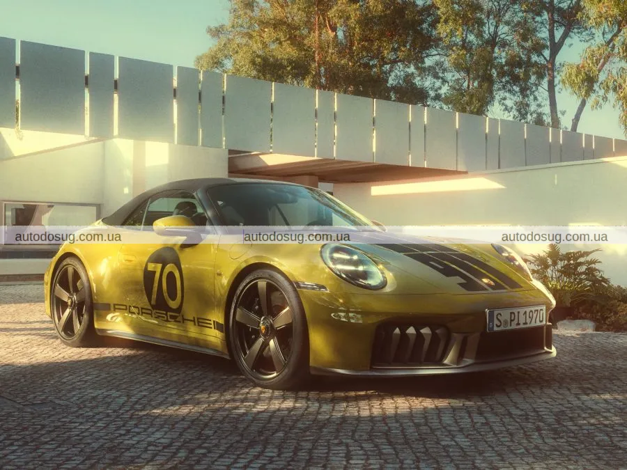 Porsche представив лімітований 911 Spirit 70 Cabriolet в дусі 70-х