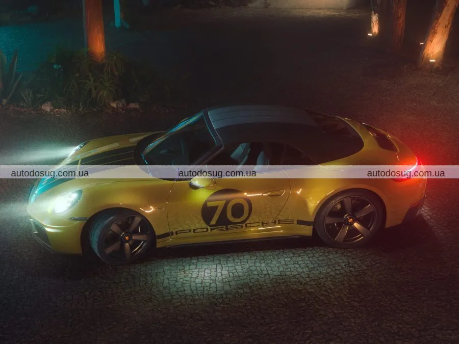 Porsche представив лімітований 911 Spirit 70 Cabriolet в дусі 70-х