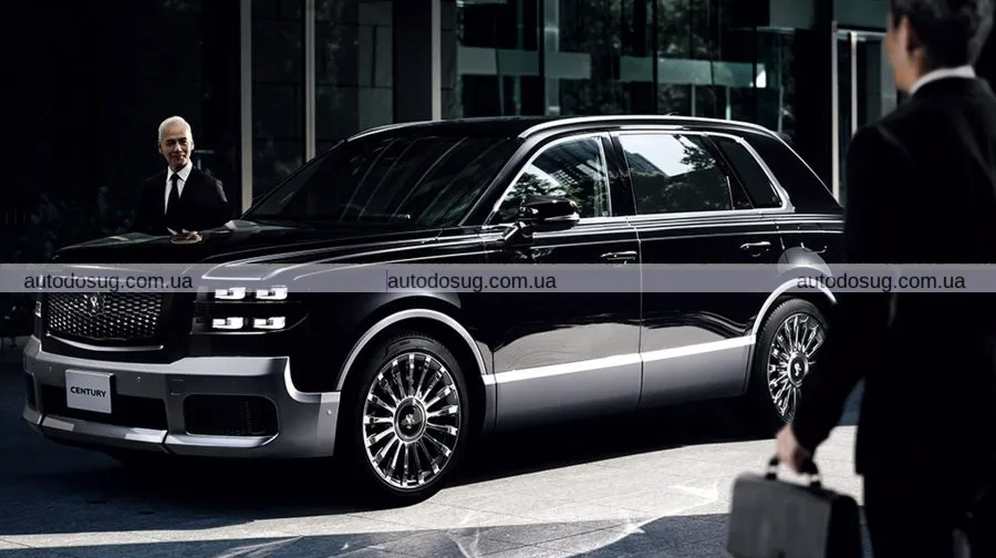 Позашляховик Toyota Century отримав затемнювальні задні вікна