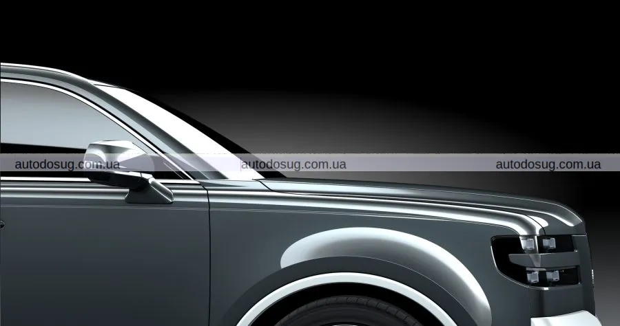 Позашляховик Toyota Century отримав затемнювальні задні вікна