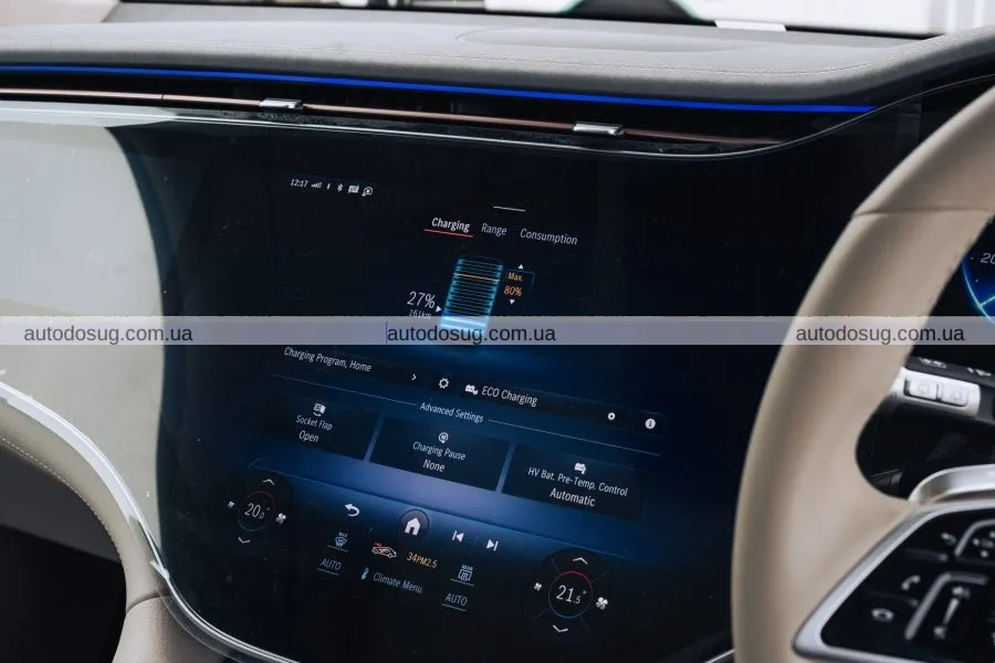 Привертає увагу новий електричний Mercedes EQS SUV