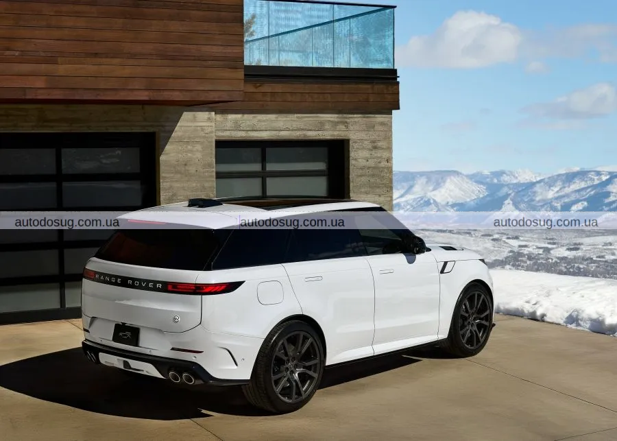 Range Rover Sport SV Park City Edition з адаптацією до зимових умов