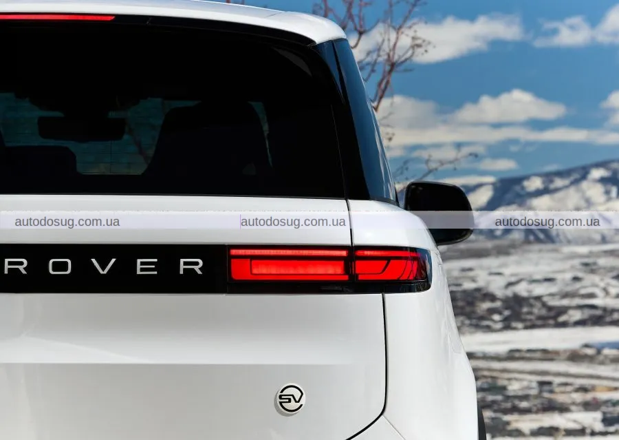 Range Rover Sport SV Park City Edition з адаптацією до зимових умов