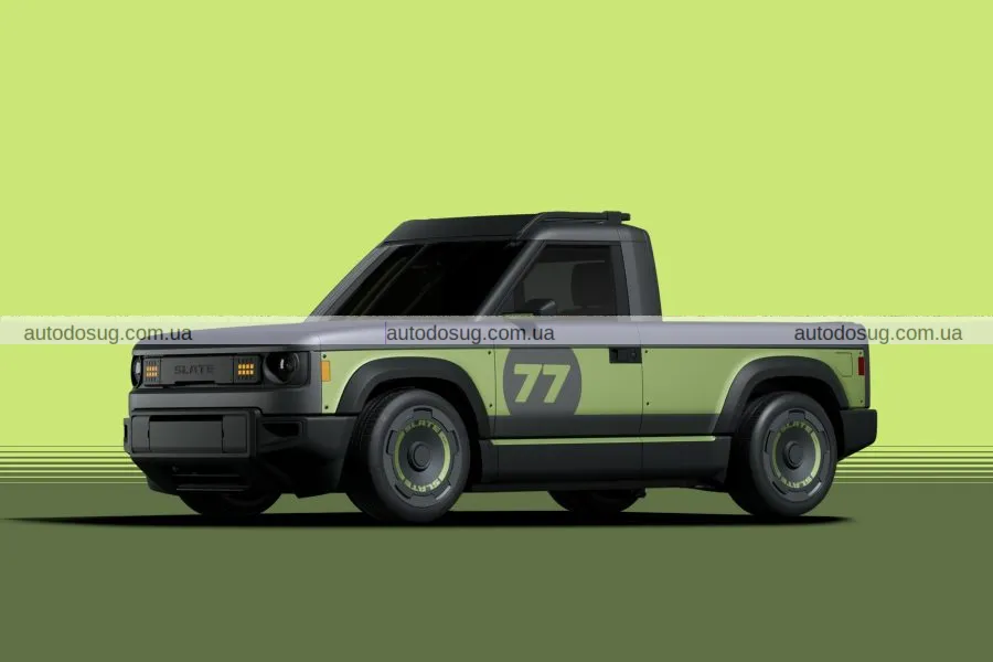 Slate представляє електропікап, що трансформується в SUV, за ціною до $20 000