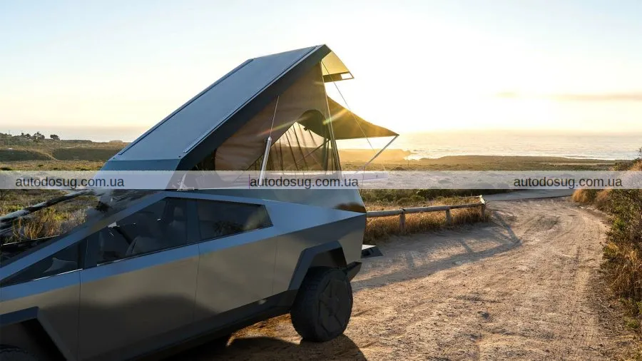 Space Camper перетворює вашу кібервантажівку Tesla на маленький мобільний будинок