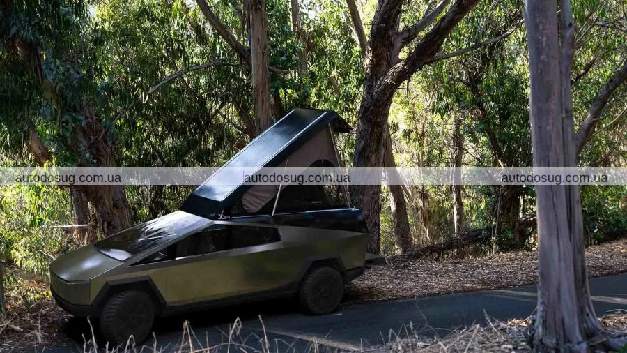 Space Camper перетворює вашу кібервантажівку Tesla на маленький мобільний будинок