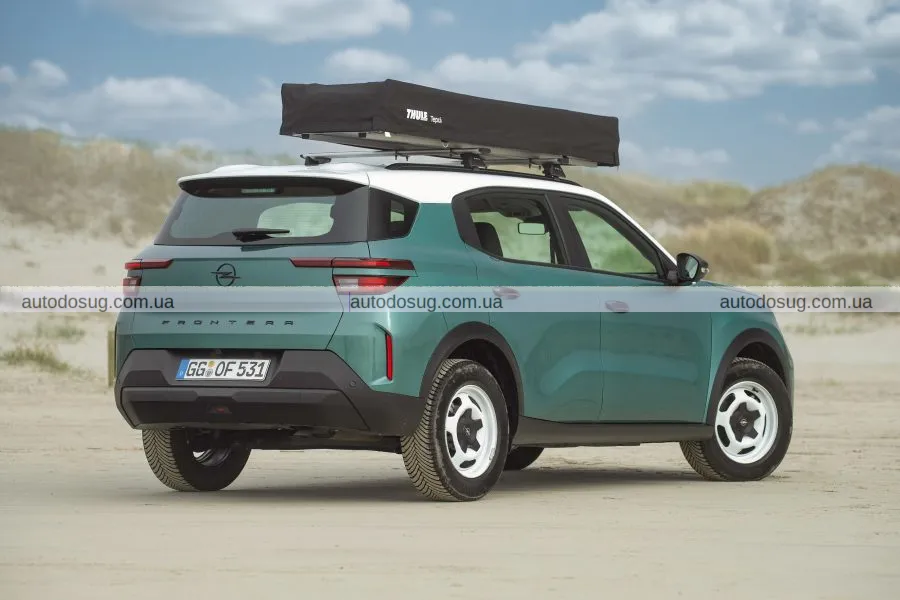 Stellantis перетворює бюджетний Opel Frontera на кемпінговий готель на колесах