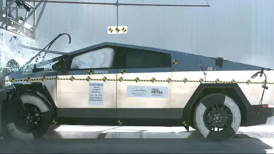 Tesla Cybertruck отримав п’ятизірковий рейтинг безпеки. Фото, Відео