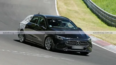 Тестується універсал CLA Shooting Brake від Mercedes на трасі Нюрбургринга