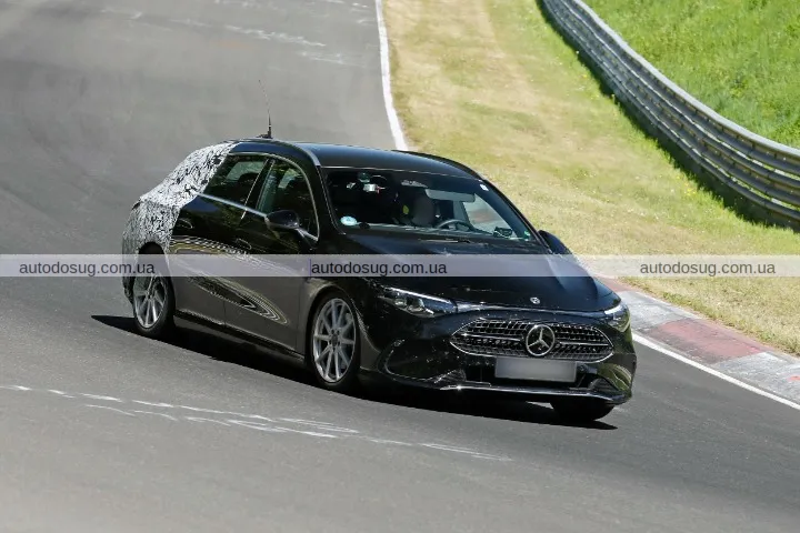 Тестується універсал CLA Shooting Brake від Mercedes на трасі Нюрбургринга
