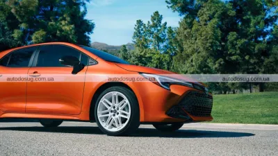 Toyota Corolla FX 2026 демонструє ралійний стиль, звичний мотор