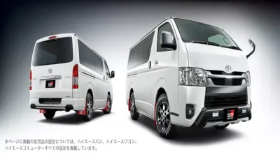 Toyota Hiace з тюнінгом GR Parts: Новий рівень стилю та продуктивності