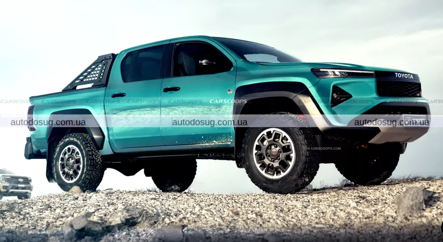 Toyota Hilux GR Sport 2026: все, що відомо про новий потужний пікап