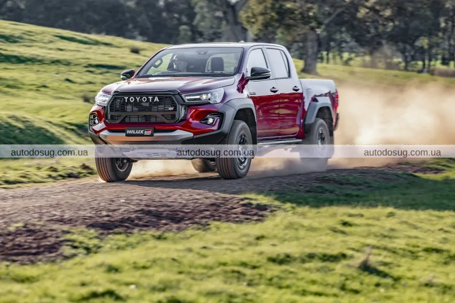 Toyota Hilux GR Sport 2026: все, що відомо про новий потужний пікап