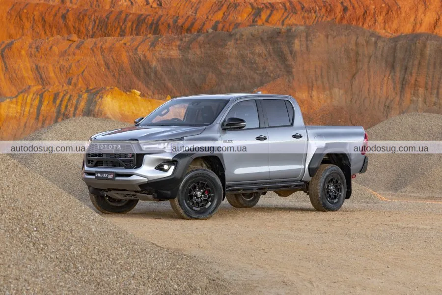 Toyota Hilux GR Sport 2026: все, що відомо про новий потужний пікап