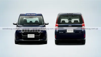 Toyota представляє оновлений JPN Taxi