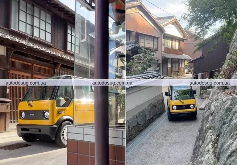 Цей електромобіль поміщається в задню частину фургона