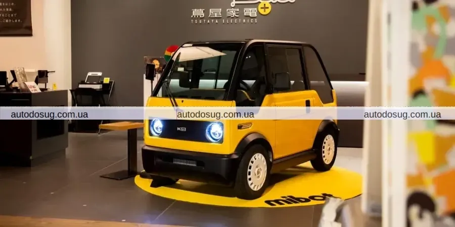 Цей електромобіль поміщається в задню частину фургона