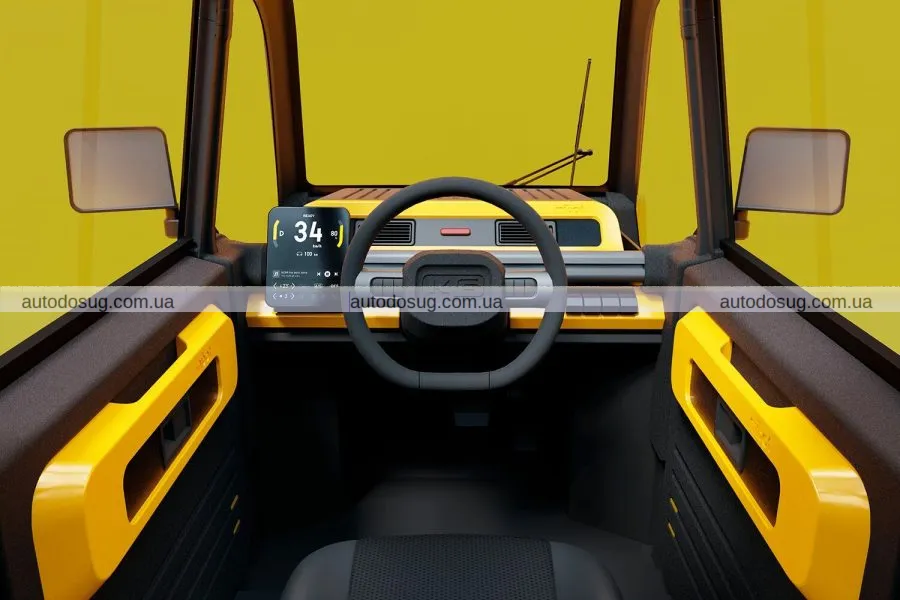 Цей електромобіль поміщається в задню частину фургона