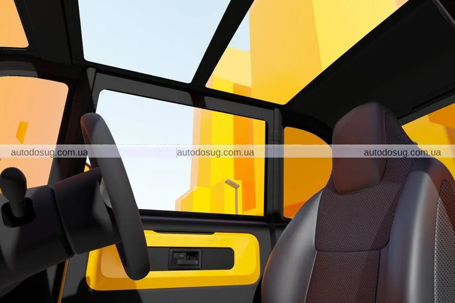 Цей електромобіль поміщається в задню частину фургона