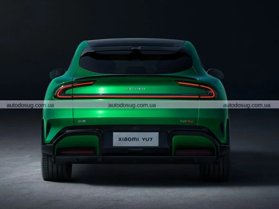Xiaomi YU7 встановлює рекорд з найбільшим капотом типу «ракушка» у світі