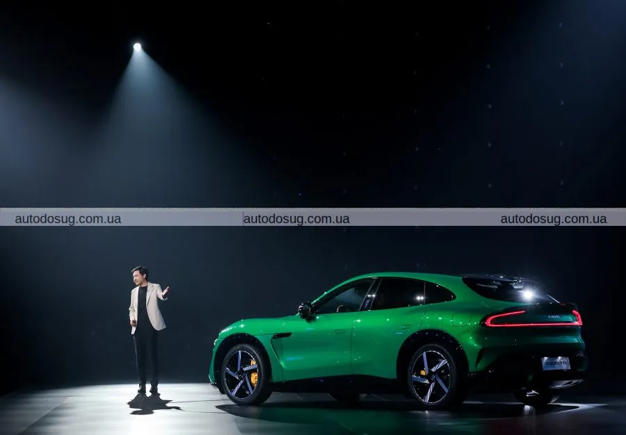 Xiaomi YU7 встановлює рекорд з найбільшим капотом типу «ракушка» у світі