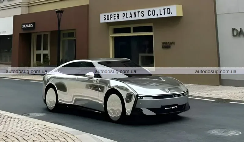 XPeng P7 дивує диким тюнінгом і карбоновими акцентами