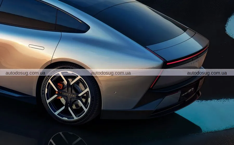 Xpeng P7 Wing Edition із дверима в стилі Lamborghini