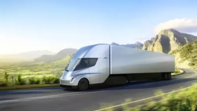 Як буде заряджатися величезний Semi Tesla